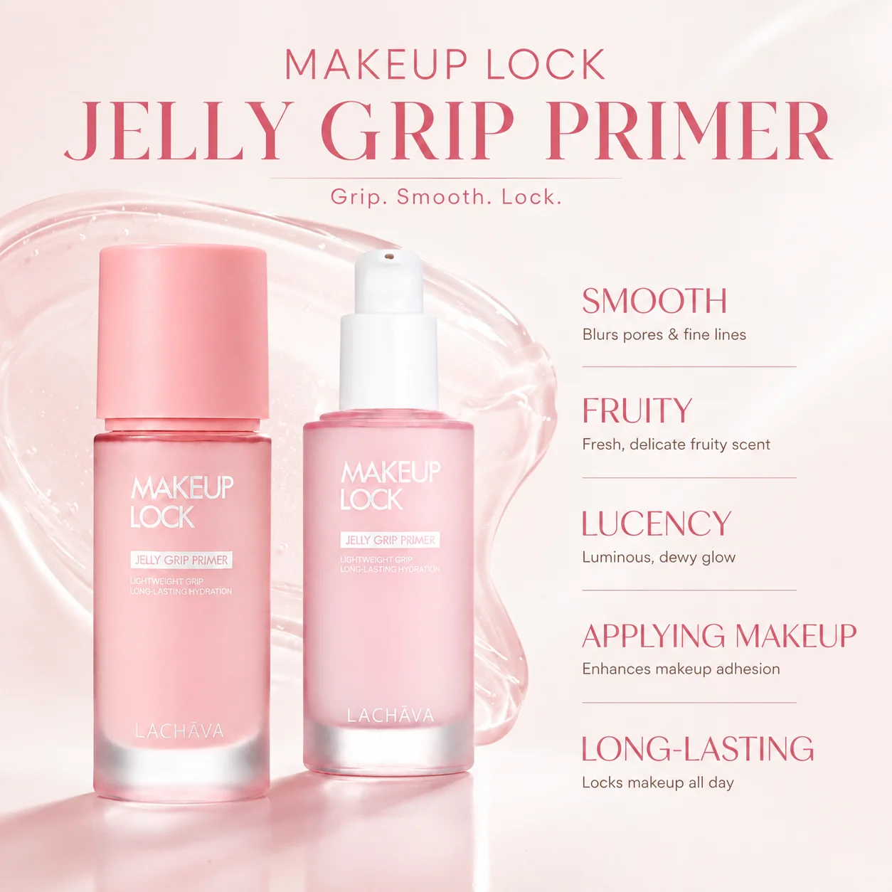 Jelly Grip Primer, Primer Waja - Beauty Makeup Looks ulasan dan harga