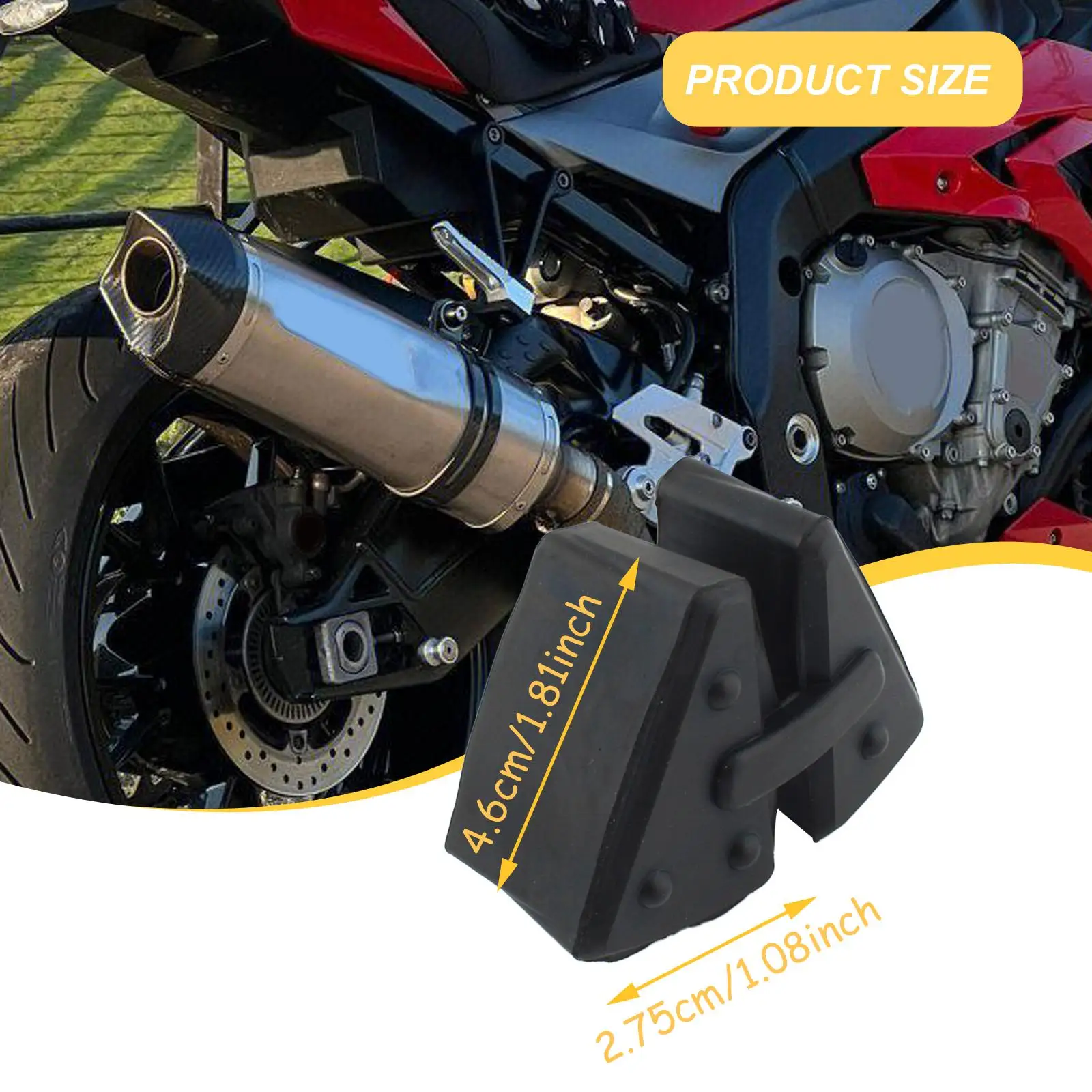 مثبط محور العجلة الخلفية للدراجة النارية، يستبدل مباشرة، سهل التركيب، مكونات، عازلة العجلات الخلفية المطاطية الممتصة لسيارات BMW #6