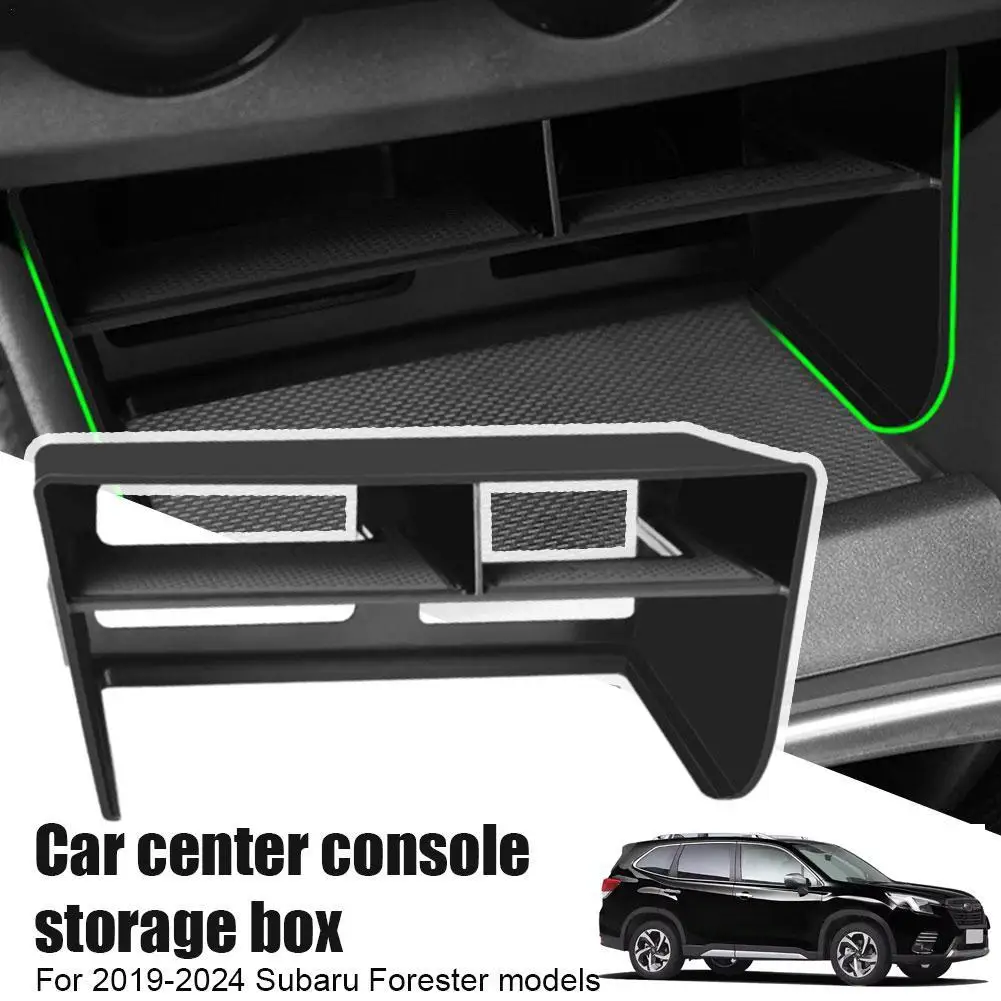 

For Subaru Forester 2019-2024 Car Storage Box Central Console Case Tidying Organizer Case Tray Auto Interior Accessories