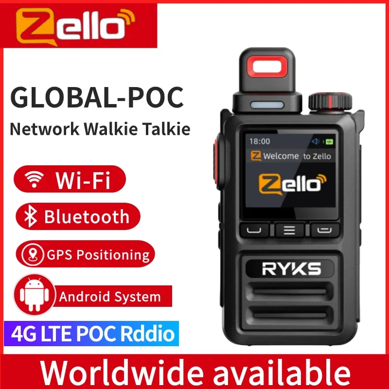 Zello Poc Radio Zello Universal Frequency Band Car zello walkie talkie 4g