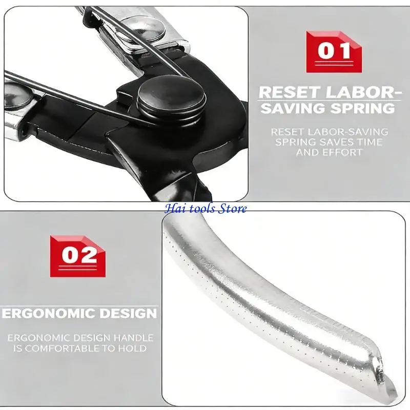 X37E High Strength Alloy Fuels Hose Clamp Pliers For Car Radiators Pipe Removal Tool