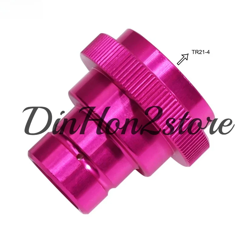 Adapter Bubble Water Purple Red Quick Buckle Gas Cylinder Adapter TR21-4 Thread