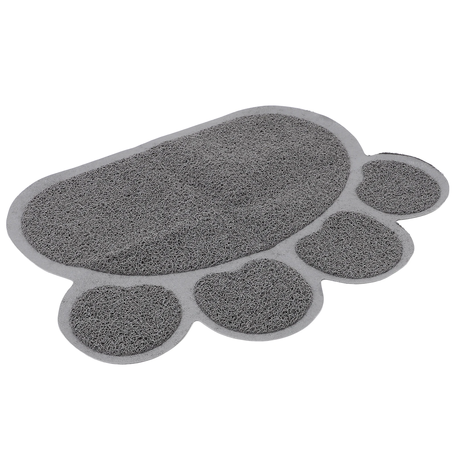 

Cat Litter Mat Nonslip Paw Shaped Pad Protector Pets Accessories Supplies Box Mats Floor Leakproof Washable Cartoon