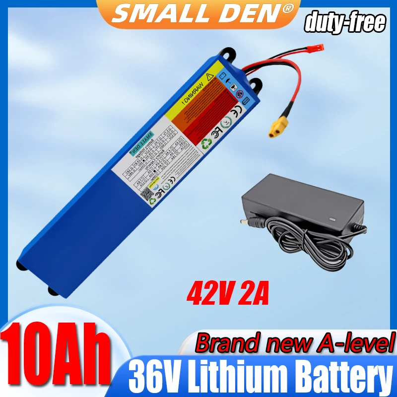 36V 10Ah 18650 new lithium-ion battery pack 10S3P Xiaoni Mijia M365 suitable for various transportation vehicles customizable