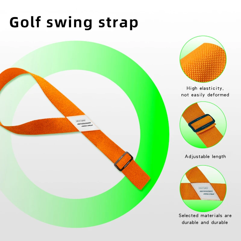 Golf Swing Training Aid Golf Swing Trainer Golf Swing Strap For Men Women Teenagers Golf Posture Correction Practice Supplies