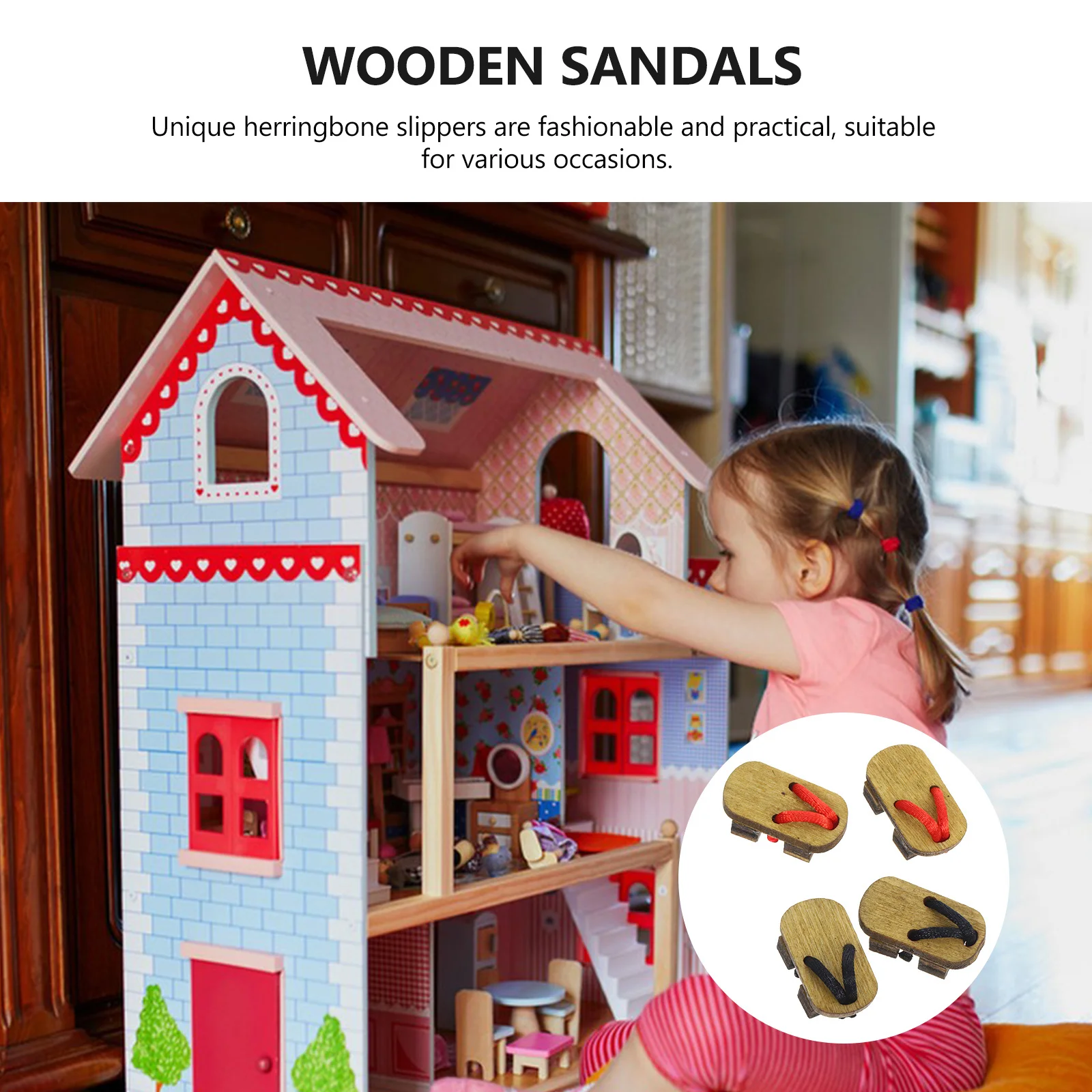 

Miniature Wooden Shoes For House Decor, Mini Clog Model, Diy Craft Supply, Tiny House Adornment, Japanese Sandals, Micro