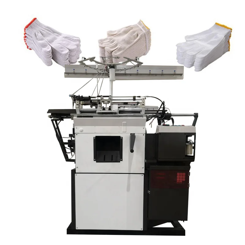 Automatic Glove Overlock Sewing Working Gloves Machines Making Machinery