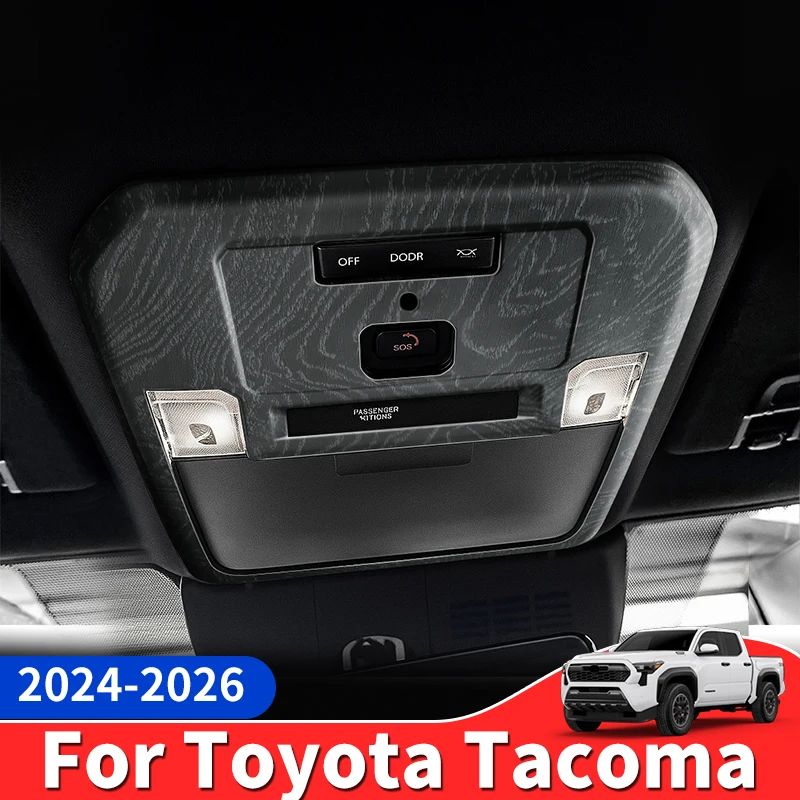 For 2024-2026 Toyota Tacoma Front Reading Light Decorative Cover Panel Car Interior Upgraded Accessories