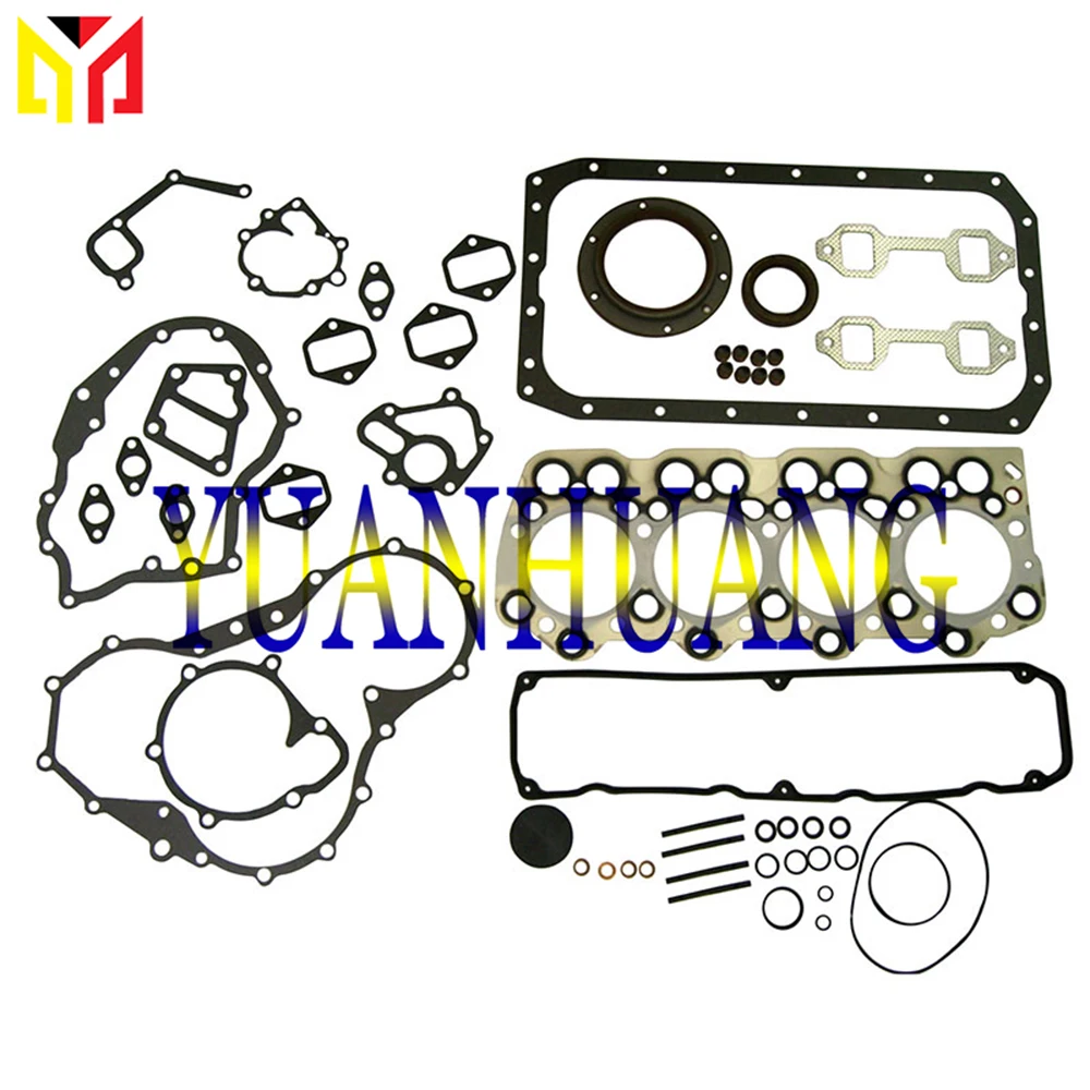 4D32 4D32T Engine Gasket Kit for Mitsubishi Full Gasket Sets Auto Car Engine Parts