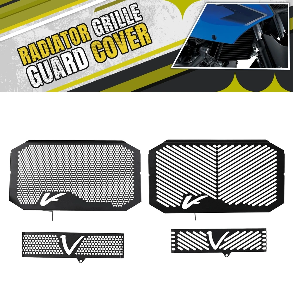 Radiator Grill Guard Cover Water Tank Protection For Suzuki V STORM 650 VSTORM 650 DL650 2004 2005 2006 2007 2008 2009 2010 2011