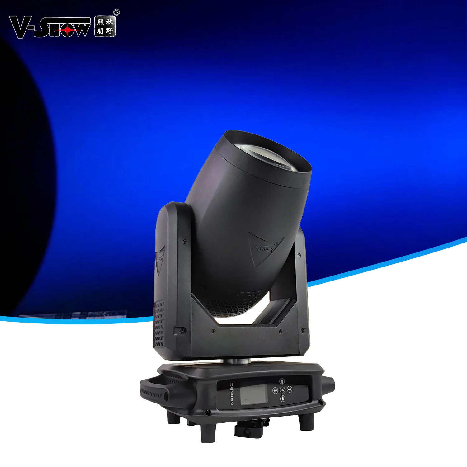 

VSHOW T917 Lang 300w LED Beam Light Beam Moving Head Fixture 300w Beam Lights Led Stage Lighting
