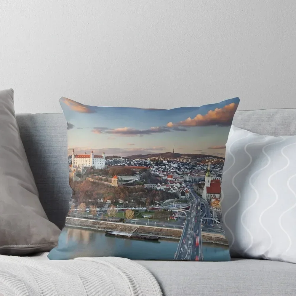 

Bratislava - Slovakia Throw Pillow autumn pillowcase Sofa Cushion Cover Cushions For Decorative Sofa pillow