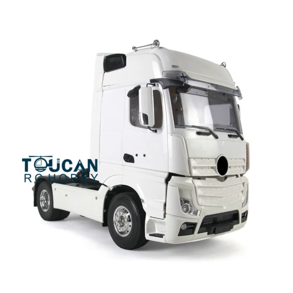 Venda dos EUA TOUCAN 1/14 RC 2 eixos DIY trator caminhão reboque carro KIT modelo carro de motor