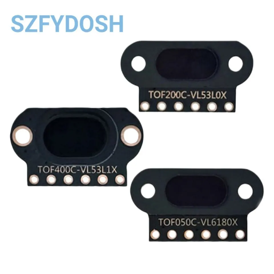 TOF050C 200C 400C laser ranging sensor module TOF time-of-flight distance IIC output for arduino VL6180 VL53L0X VL53L1X