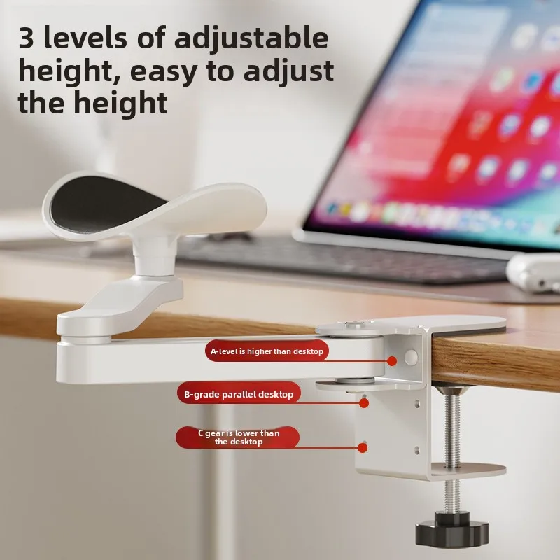 Desktop Arm Bracket Computer Desk Elbow Bracket Extension Rack Home Desk Bracer Extension Board Arm Bracket