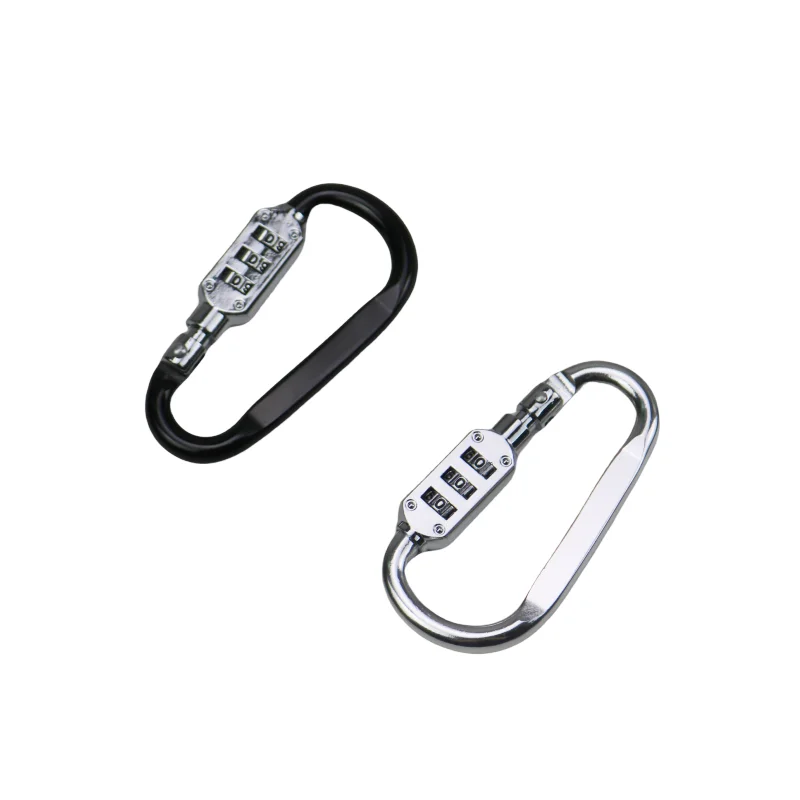 Motorcycle Helmet Luggage Padlock Keychain Zinc Security 3 Digit Firm Travel Suitcase   Password Lock Keyring