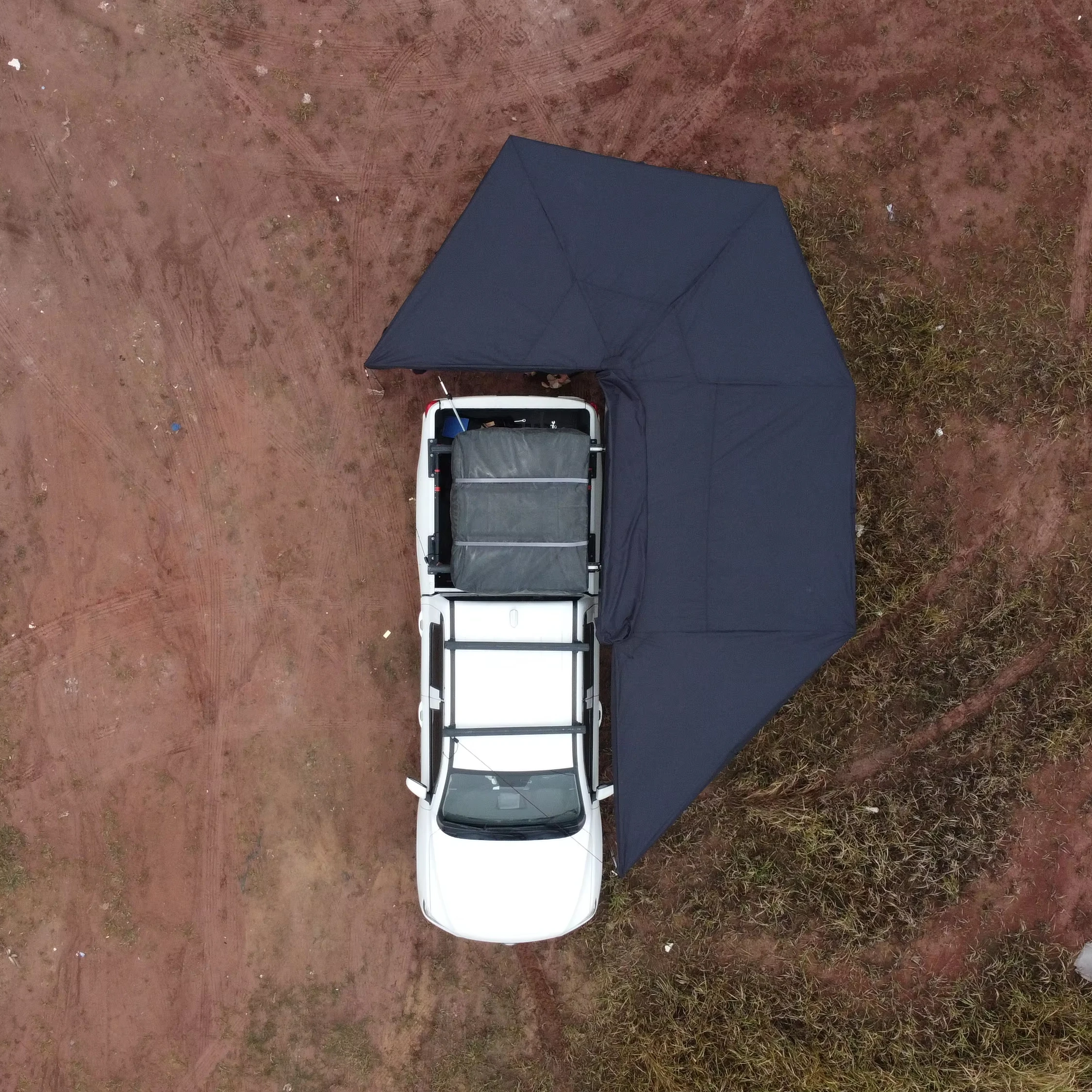 

New Design 360 Degree Off-road Camper 360 Degree Waterproof Car Awning Car Side Awning Tent For Outdoor