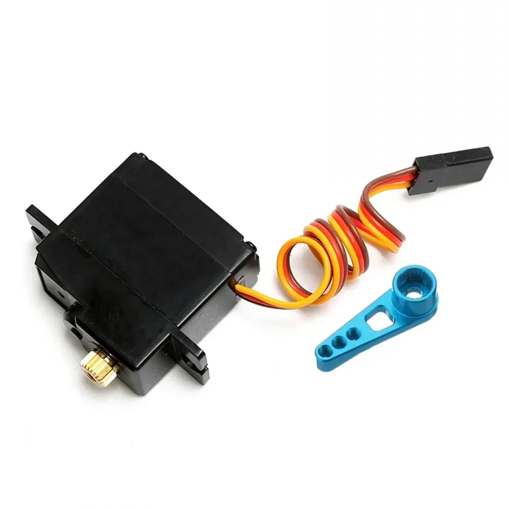 Servo de control remoto para Wltoys 144001, A959-B, coche todoterreno teledirigido, actualización de piezas de repuesto, accesorios, Servo de engranaje de Metal de tres cables, A979-B