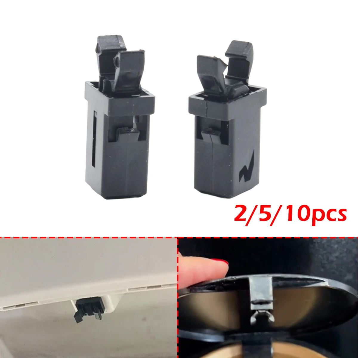 

PR-001 Self-Locking Door Lock Switch For MS Air Conditioner TV Set Top Box DVD EVD Trash Can Touch Lid Latch Spring Clamp Buckle