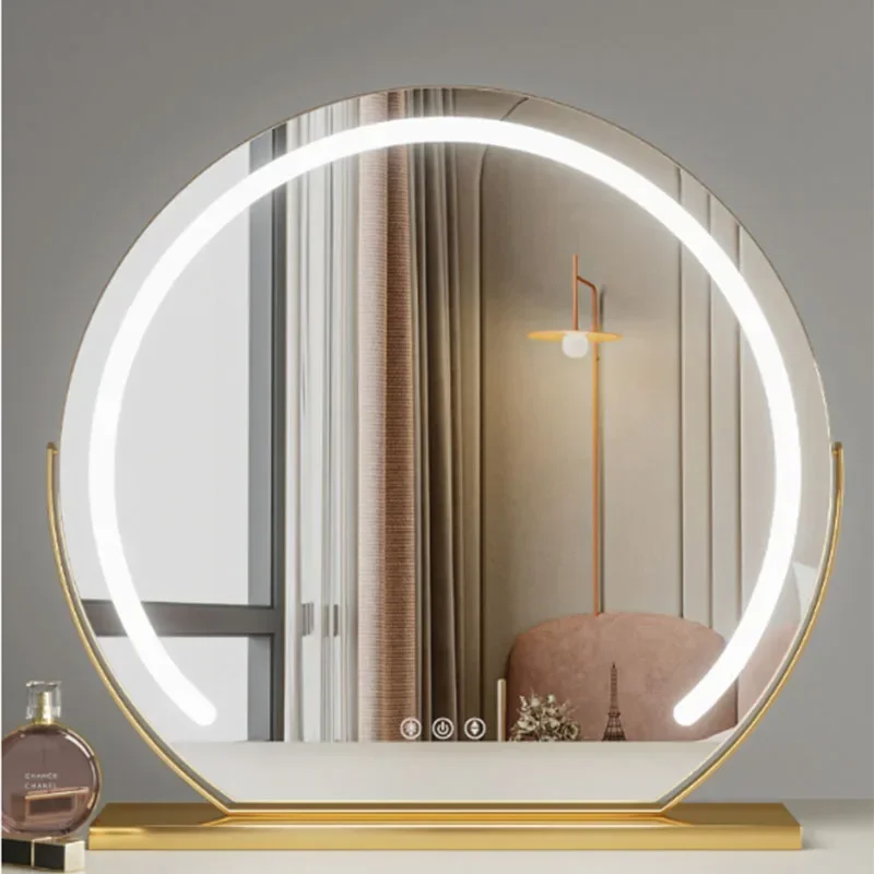 Nordic Makeup Mirror Art Led Irregular Makeup Mirror Moon Dressing Nursery Ornaments Flexible Ozdoby Do Pokoju Home Products