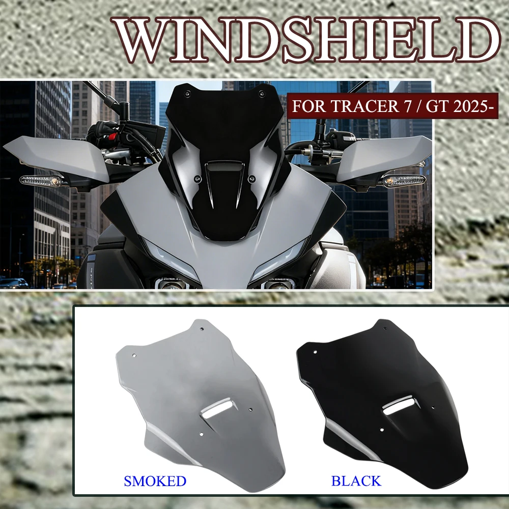 

New motorcycle modification accessories Windshield air deflector in suitable for Yamaha Tracer 7 Tracer 7 GT 2025- ﻿