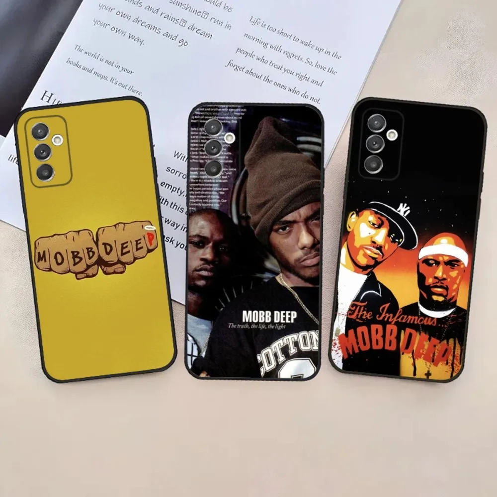 M-Mobb D-Deep etui na telefon Samsung S24,23,22,30,21,10,9,Ultra,Plus,Lite,FE,5G czarne miękkie etui