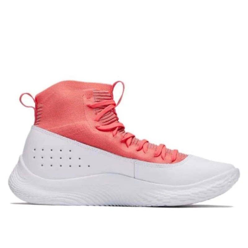 Under Armour Curry 4 shock-absorbing and wear-resistant mid top practical basketball shoes for men