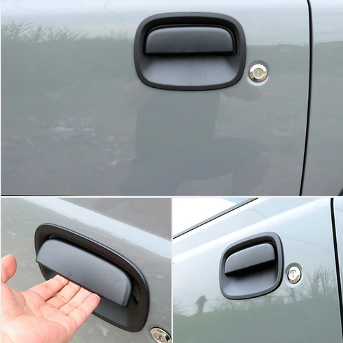 Accesorios de manija de puerta Exterior delantera de coche, piezas de repuesto de 4 piezas para Suzuki Jimny JB64 Sierra JB74W 2019-2023