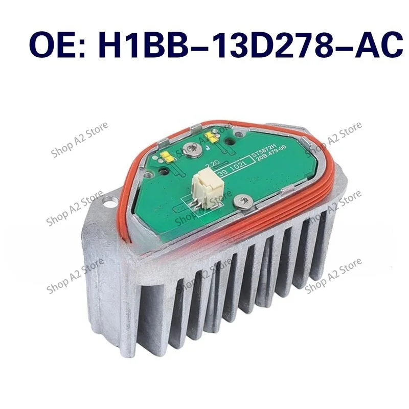 LED Mould Front Headlight 1Pcs Moudle H1BB-13D278-AC For Ford Focus Fiesta/Puma 18-21 Daytime Running Light Source