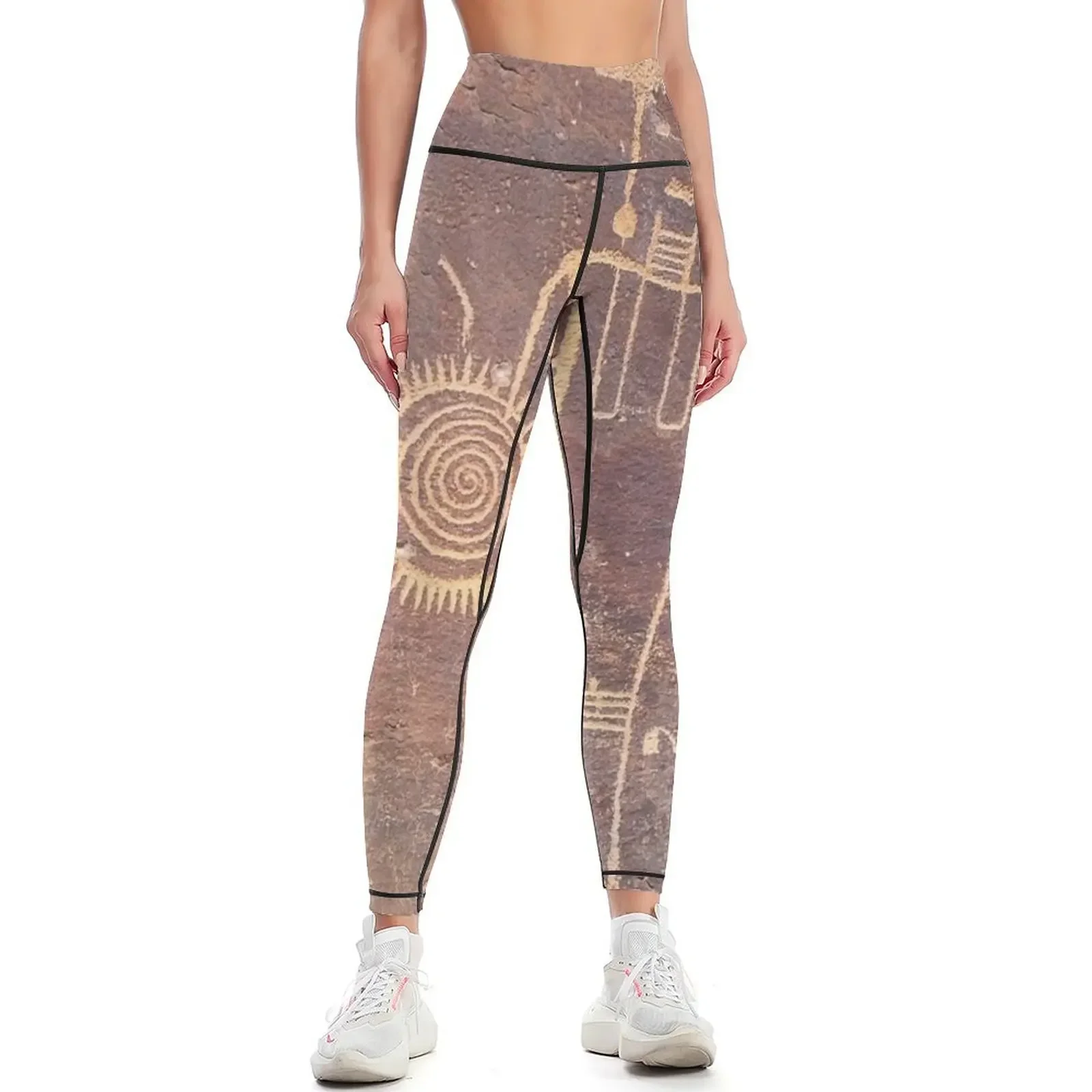 

Hopi petroglyph Leggings Women's sportswear gym pants legings for fitness trousers Womens Leggings