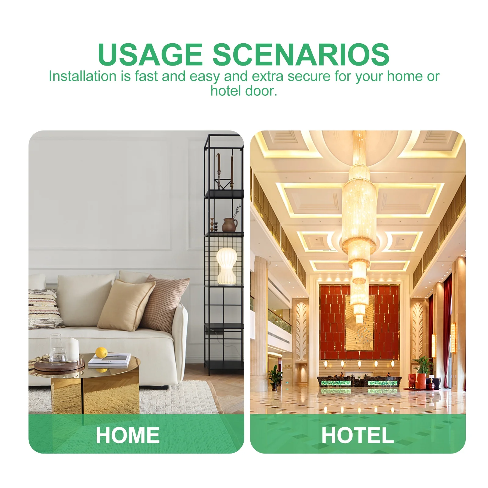 スイングバーセキュリティロック亜鉛合金強化ロックホテルホームチャイルドセーフティドアチェーンガードドアラッチ