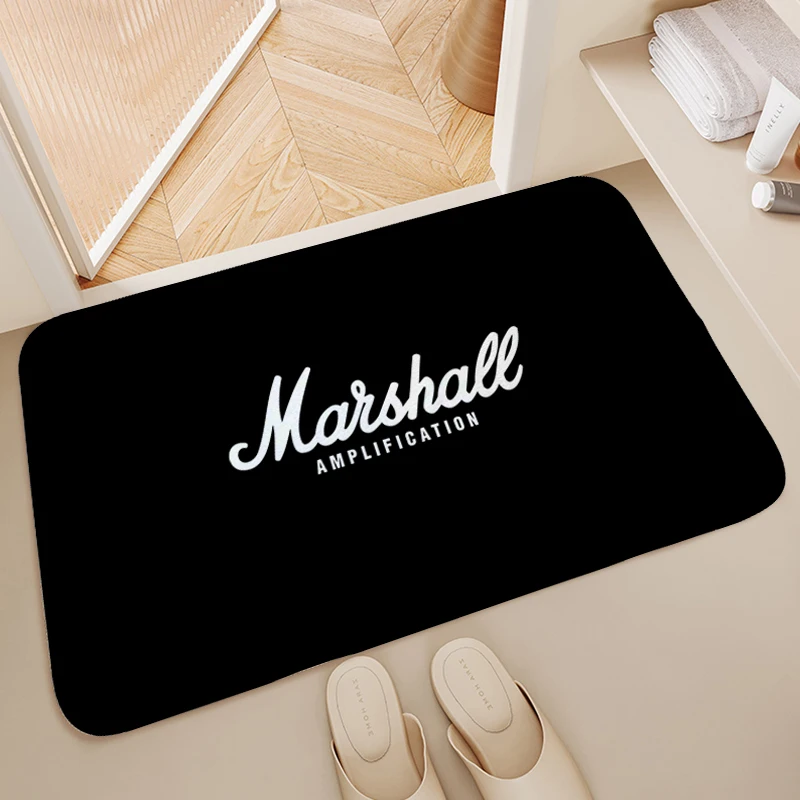 

Digital Print Door Mat for Bathroom M-Marshalls Carpet for Bedroom Sleeping Room Rugs Soft Bathmat Entryway Veranda Floor Mat