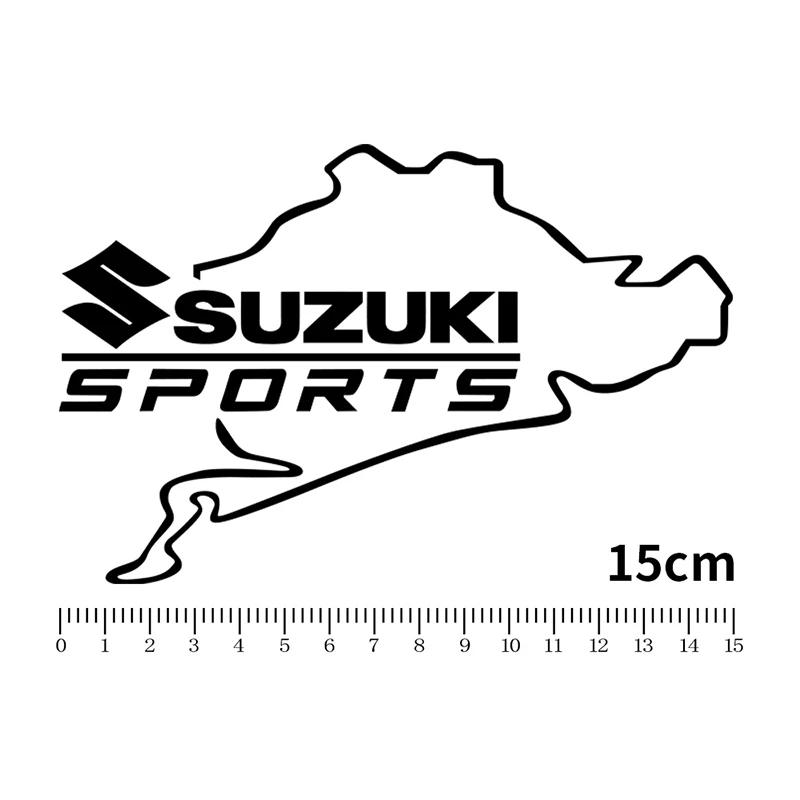

For Suzuki Swift Vitara SX4 Baleno Fuel Cap Reflective Sticker DIY Decoration Car Exterior Accessories