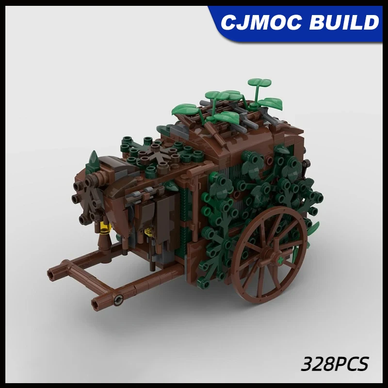 

Кольца из фильмов Moc, строительные кирпичи, силовая карета, модель унитаза, технология, модульные блоки, подарок, рождественские игрушки, наборы «сделай сам», сборка