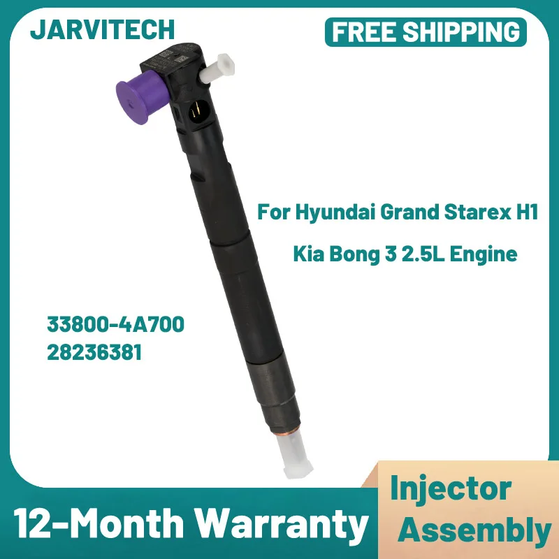 33800-4A700 28236381 Novo Injetor de Combustível Diesel Para Hyundai Grand Starex H1 i800 Kia Bongo 3 VGT 2.5 CRDi