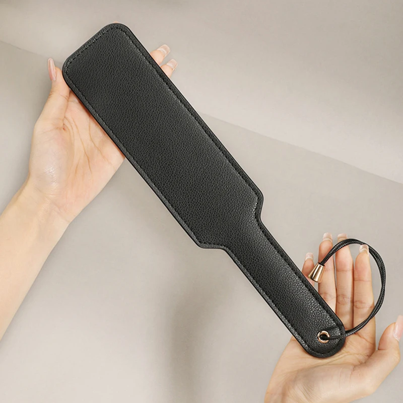 32 سنتيمتر بولي Leather الجلود مجداف ، ركوب المحاصيل فلوجر الحصان الخفافيش المسامير الجلود الردف مجداف سوط لتدريب الحصان