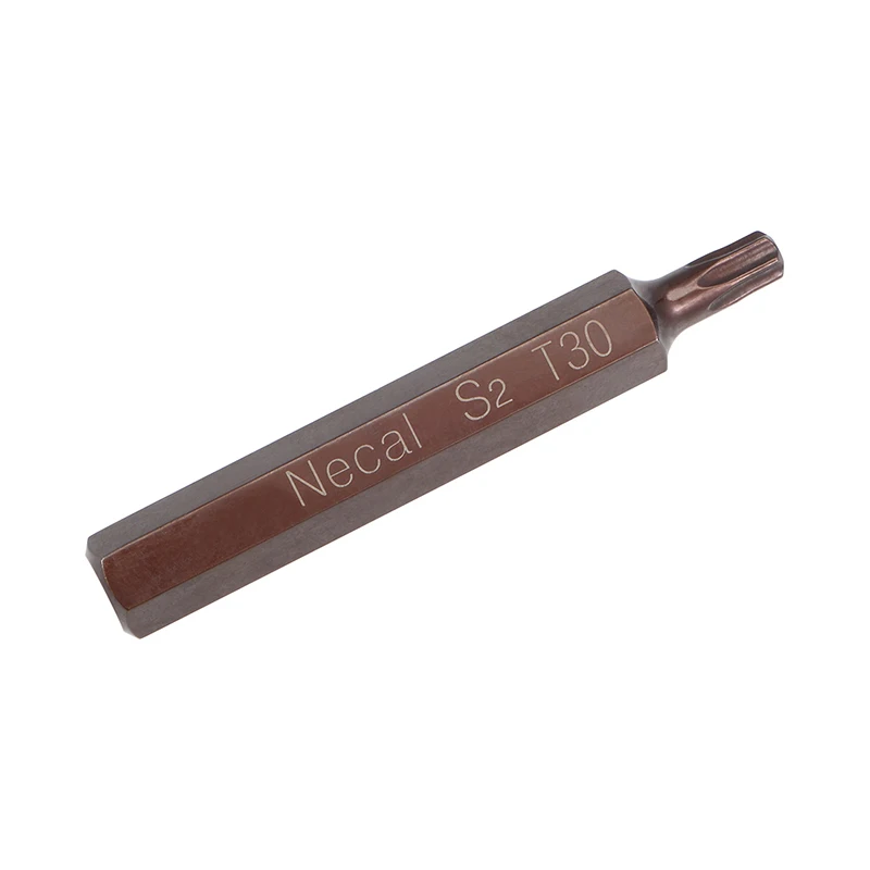 T30 Torx 스크루 드라이버 비트 3/8 인치 10mm 육각 섕크 자기 스크류 드라이버 비트 S2 합금강 75mm 길이 핸드 툴