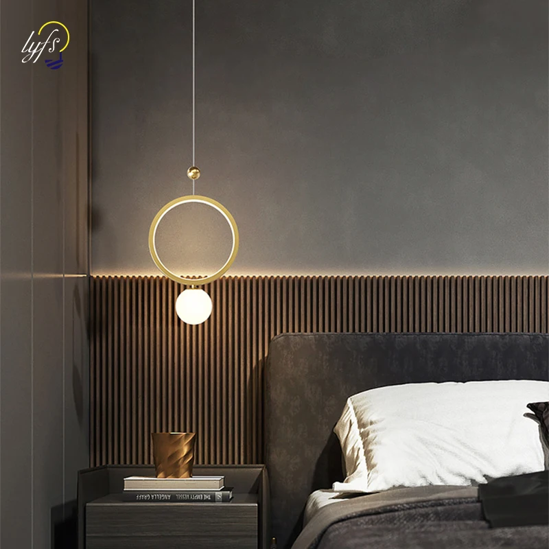 

LED Nordic Pendant Lamp Indoor Lighting Hanging Lamp Home Bedroom Bedside Dining Tables Living Room Decoration Modern Light