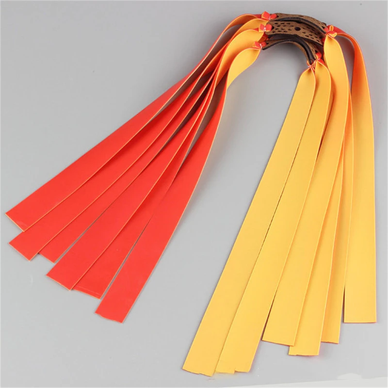 Thickened Hunting Flat Rubber Band High Elasticity Slingshot Rubber Band Shooting Hunting Band Rubber Band for Slingshoot