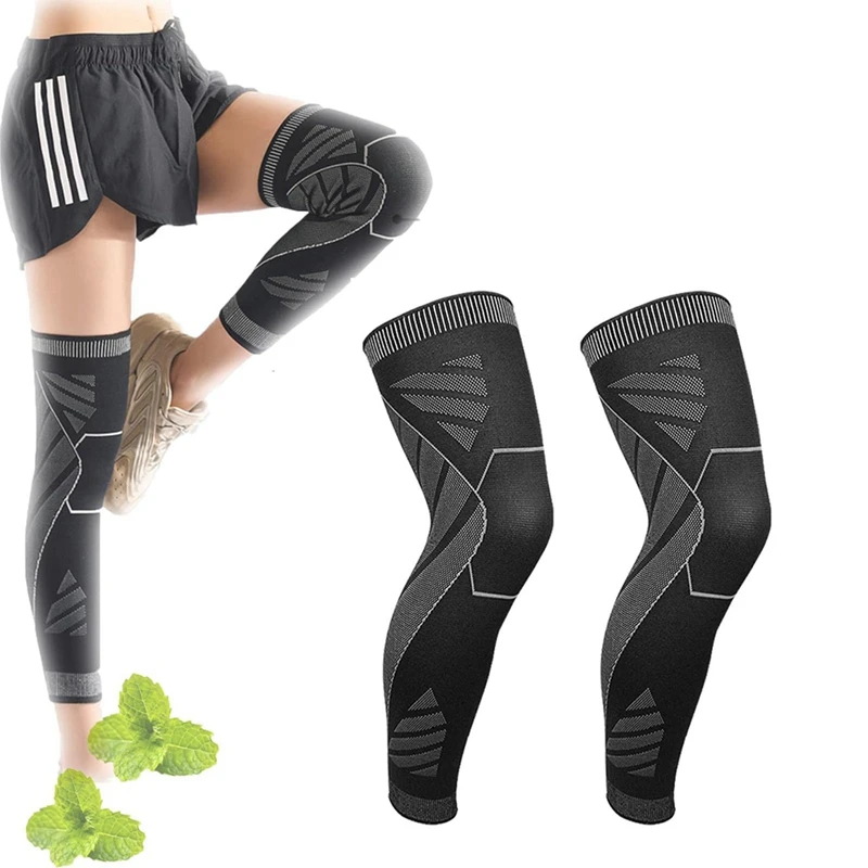 Full Leg Compression, Full Leg Compression Sleeve, Compression Sleeves For Knees And Legs Durable Easy Install XL