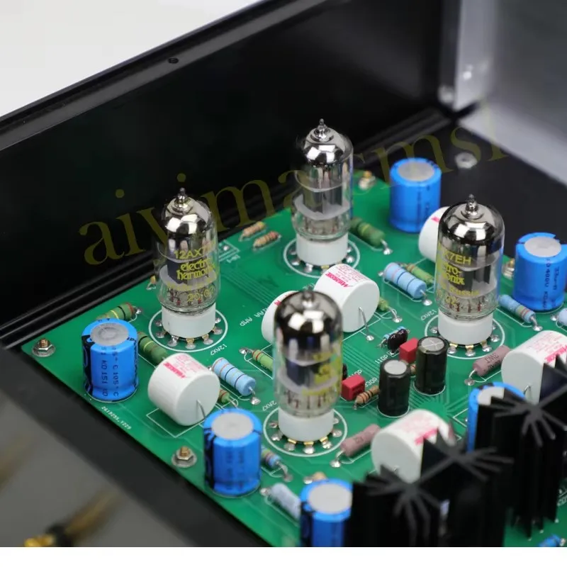 AIYIMA SMSL Reference EAR834 HIFI Phonograph Amplifier HI-END E834-C Turntable MM 12AX7 EH Vacuum Tube Phono Amplifier