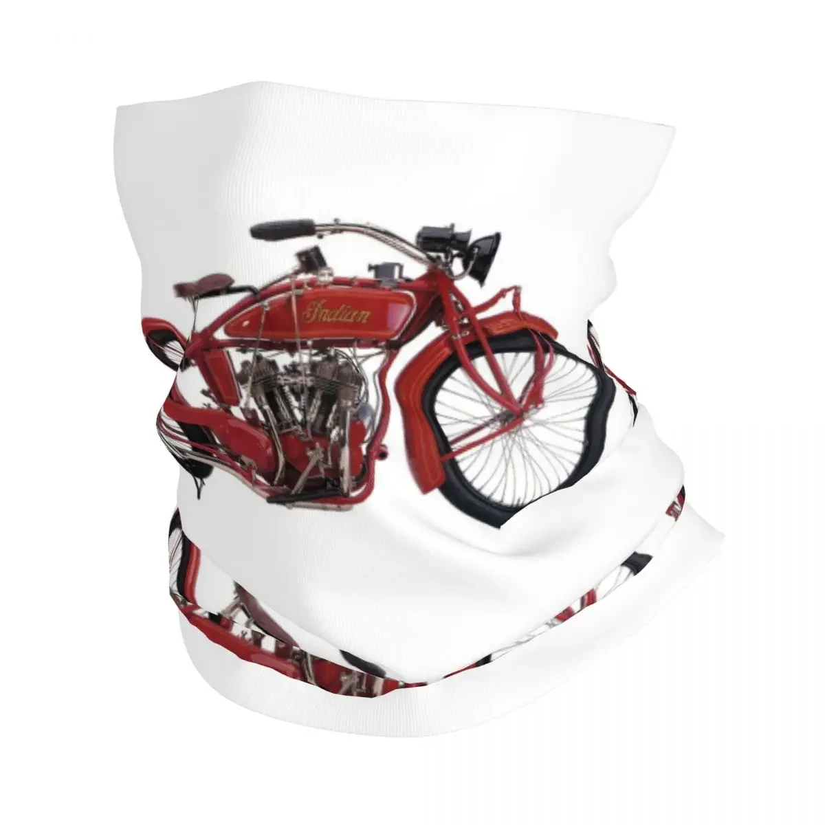 Motorcycle Motor Old Indians Never Die Bandana Neck Gaiter Printed Wrap Mask Scarf Warm Headband Running Unisex Adult Windproof