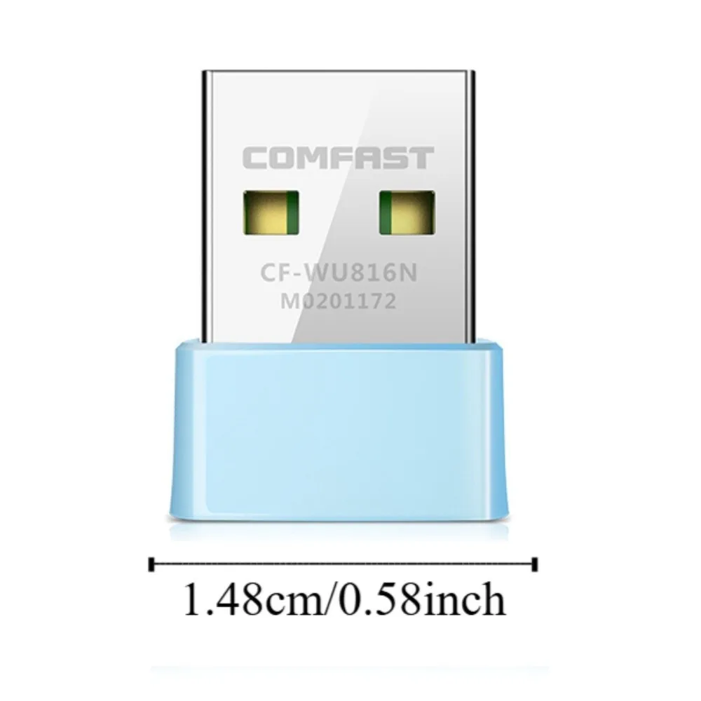 CF-WU816N ミニ USB WiFi アダプター 150Mbps 伝送 USB ネットワークカード 2.4G ドライバー無料ワイヤレス WiFi レシーバー ホームオフィス