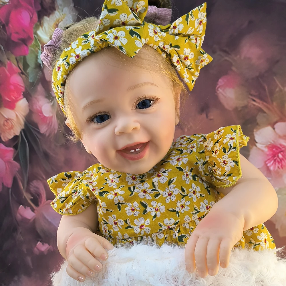 

Reborn Baby Doll Realistic Silicone Full Vinyl Newborn Children Gift Dolls Bridal Gift bebe reborn reallista de silicone