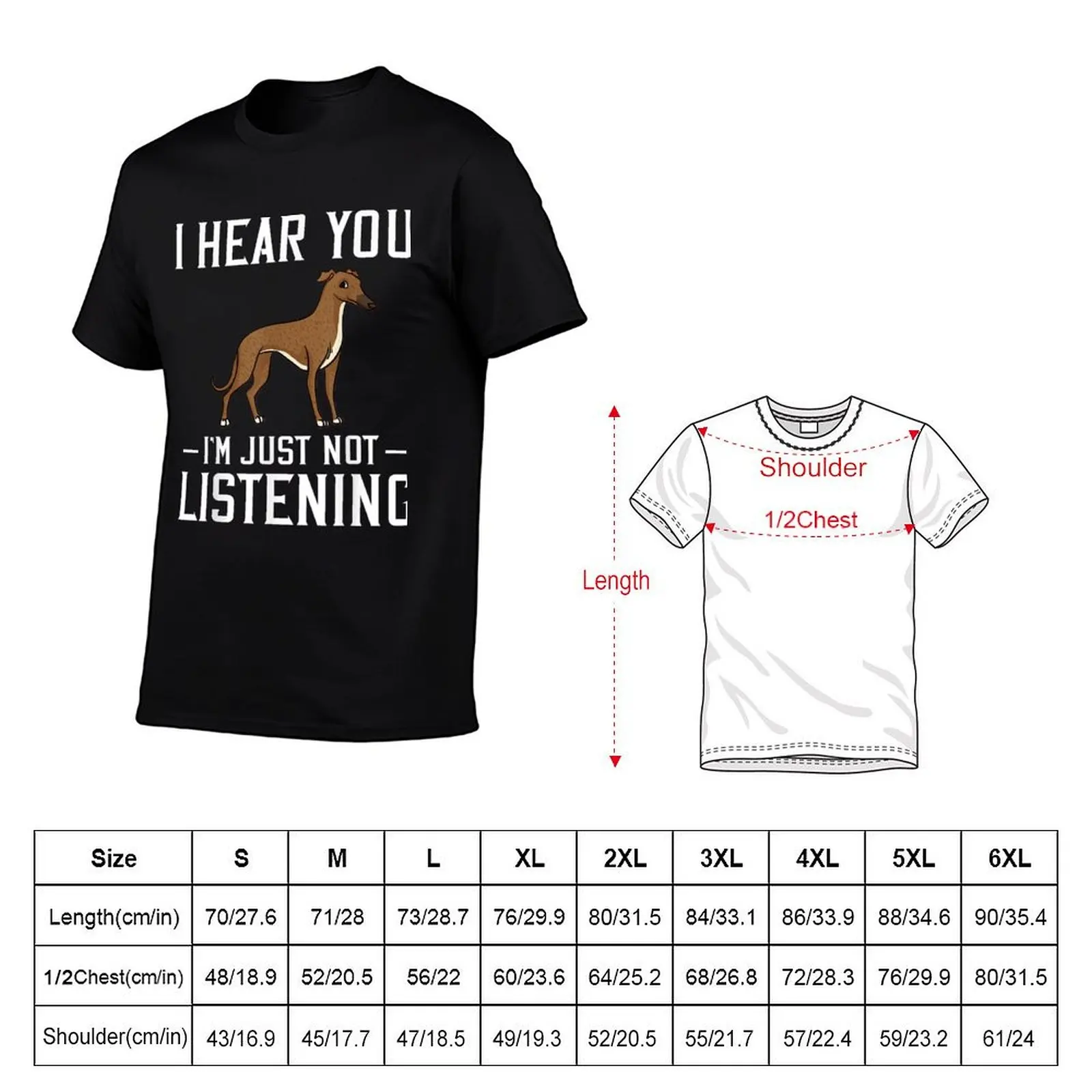 Whippet Dog Puppies Owner Lover T-Shirt Blouse sports fans man t shirt Short sleeve tee men