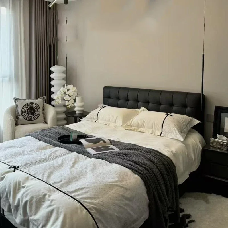 

Bedroom Design Bed Storage Floor Double Luxury Massage Bed Queen Modern Sofa Safe Sleeping Princess Muebles Salon Furniture