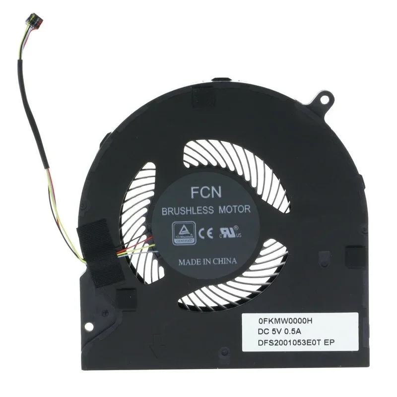 Vervanging Laptop CPU + GPU Koelventilator Voor Razer Blade 15 RZ09 RZ09-02385E92 RZ09-02386E91 0FKMW000