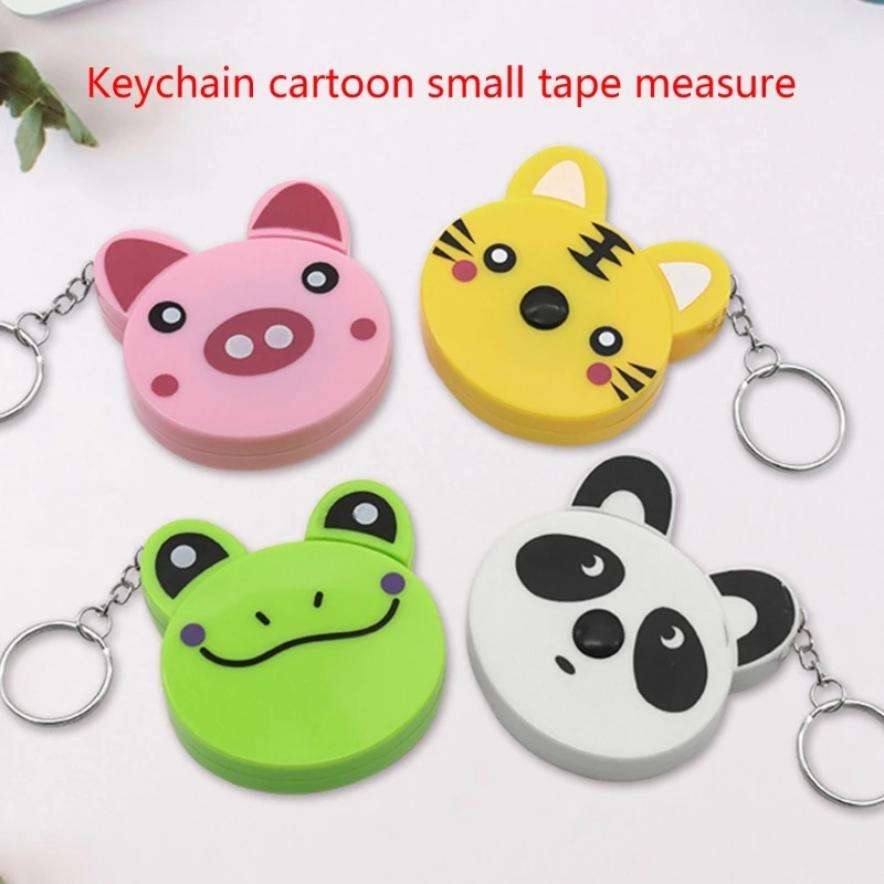 Cartoon Animal Sewing Tape Measure Portable Body Sewing Flexible Ruler 60inch