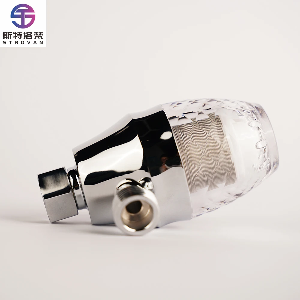STLF Spiral Runner Inlet Uniform Flow Distribution Scale Inhibitor Terminal Prefilter for Residential Pipeline Water Protection