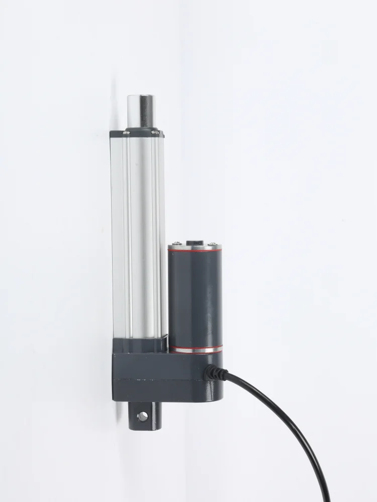 DC 12V 24V Linear Actuator Silent Push Rod Motor 50-550mm Stroke 5-60mm/s Heavy Duty Industrial Lift System Automation